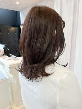 キャアリー(Caary) 福山人気ショコラブラウン艶髪ダメージレスイルミナカラー20代夏