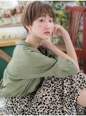 大人かわいいヴェールカラー小顔マッシュヘアc5川口20代30代40代