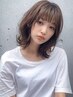 カット＋リタッチカラー【根本染め】