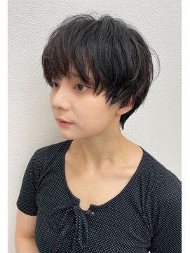 エン 吉祥寺(EN) 20代30代40代前下がり耳掛けショートボブ丸みショート◎