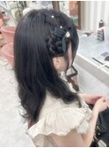 ガーリースタイル/心斎橋/ヘアメ/セットサロン