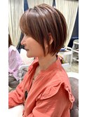 大人ショートボブ