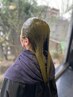 【土日祝・時短コース・お帰りヘナ】1度染ヘナ　塗って帰って家でお仕上げ★