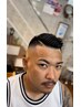 【男磨き】カット＋シャンプー＋スキンフェード　2700円