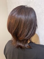 ウィスプ 赤羽店(wisp) ボブルフ×艶感秋カラー ココアブラウン/マロンベージュ#3