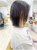 【morio成増 セリザワ】レイヤーボブ イヤリングカラー
