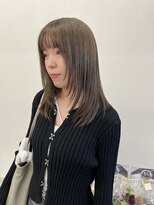 ソソ(soso)&nbsp;【soso 伊勢田】レイヤーカット×グレージュ