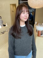 スニュウ(snuw)&nbsp;【snuw mina】レイヤーカット/顔まわりカット/透明感カラー/伏見