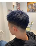 メンズフェードネイビー