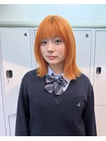 シェノン バイ アランスミシー 表参道(CHAINON by Alan smithee) コットンオレンジカラー