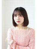 【目黒美容室】ツヤサラボブ