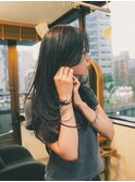hair by ryu 【ロングレイヤー　黒髪】