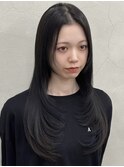 レイヤーカット髪質改善トリートメント前髪カット