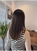 艶々ストレート×ロングレイヤー【縮毛矯正/髪質改善/辻堂】