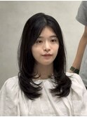 ☆20代30代40代梅田大阪　ミディアムレイヤー結べて扱いやすい