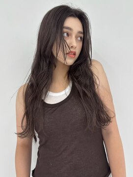 ユーフォリア 青山(Euphoria) ロングレイヤー グレージュカラーデザインカラー