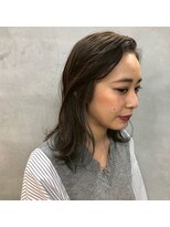 アカラ(acala)&nbsp;無造作かきあげミディアム【レイヤーカット/髪質改善】