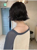 外ハネニュアンスボブパーマ☆