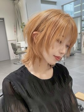 オルカ(ORCA) ミディアムレイヤーカット/レイヤー/顔周り/韓国/髪質改善/新宿