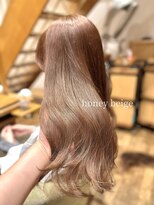 バイオレット 表参道店(Violet)&nbsp;ハニーベージュブリーチなしカラーオリーブベージュNA137