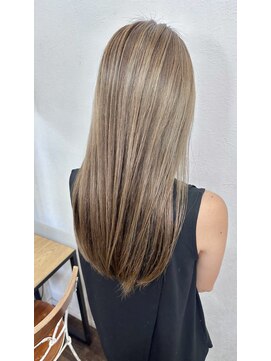 ラウラアンドロー(LAURA&RO) ミルクティーベージュダブルカラーインナーカラーケアブリーチ