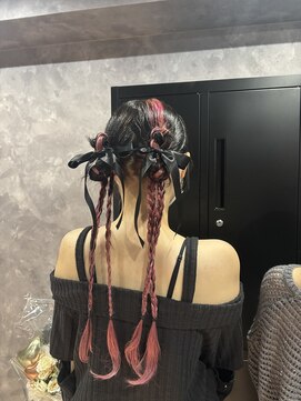 ネームレス 心斎橋(nameless) カチモリヘアアレンジ