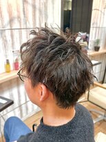 ヘアショップエヌアンドエー 久喜店(hairshop N&A)&nbsp;ニュアンスカールで柔らか動きの髪 爽やかアップスタイル