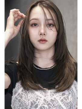 テラス 箕面萱野(Terrace) 大人可愛い20代30代40代50代小顔レイヤーセミロング