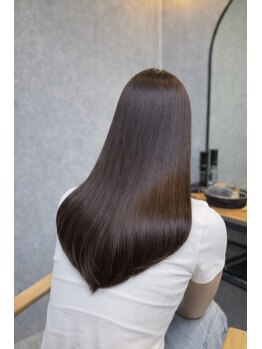 セントラル 三宮店(central)の写真/三宮で叶う、自然な質感の髪質改善ストレート【三宮/髪質改善/レイヤー】