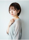 大人可愛い丸みショート【城野駅】