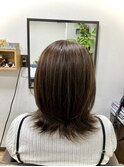 白髪ぼかしハイライト
