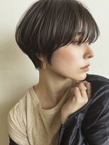 アンサ 小倉店(ANSA) 透け感シースルー × 丸みショート