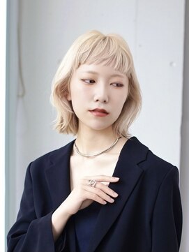 フェリチタ ひばりヶ丘(FELICITA) 大人のハイトーンダブルカラー×ボブ