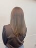 グロスカラー＋デザインカット＋超音波トリートメント＋COTAシャンプー