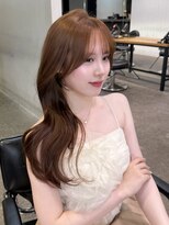 アルバム 新宿(ALBUM SHINJUKU)&nbsp;大人韓国風くびれセミロング_F31894