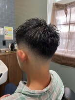 スタンドバーバー 柏(STAND BARBER)&nbsp;リバースセンターパート/ニュアンスパーマ/ダウンバング/柏