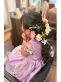 ラプンツェルヘアアレンジ