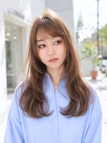 ユネル 鶴来店(unel)&nbsp;〔unel〕小顔レイヤー×シアベージュ