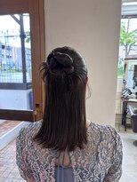 レゴリスヘアークリエイティブブランド(Regolith hair creative brand) ヘアセット/ハーフアップスタイル/カチモリヘア