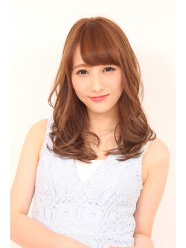 ヘアーエヌプラス (HAIR N+) 【HAIR N+】ラフでフェミニンな愛され巻き髪