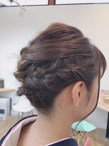 美容室 オグニ(OGUNI) ショートスタイルをアップ風に。