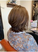 【moca HAIR DESIGN】ボブにレイヤーを入れたスタイル