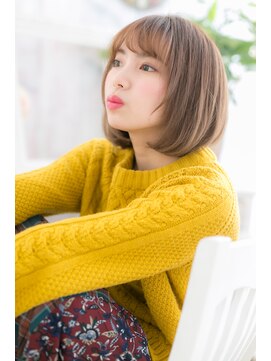 ヘアアンドビューティー ミック(Hair & Beauty miq) グラデーションカラー☆格上げ大人ボブb