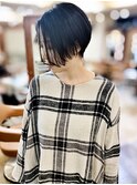 【morio池袋】綺麗でかっこいい黒髪ショート♪