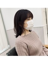 ネオリーブ クーロ(Neolive curro) ミディアムボブにちょこっとレイヤー♪