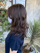 エルマノ 仙川(L mano)&nbsp;デジタルパーマで作るロングウェーブヘア