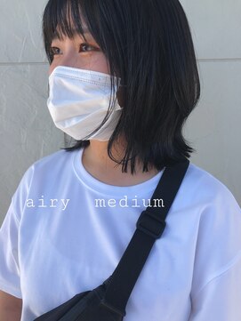 ポレン ドレッサーズ(Pollen Dressers) 30代40代似合わせカットにナチュラルな艶感カラー◎ミディアム