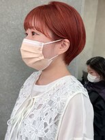 ロンド 表参道店(Lond)&nbsp;【Lond表参道 伊杏】マッシュショート☆オレンジカラー