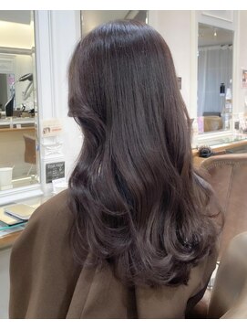 ネオリーブアイム 横浜西口店(Neolive aim) 透け感◎ラベンダーグレージュ 美髪カラー【横浜】