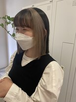 シェノン 武庫之荘(CHAINON)&nbsp;セクションカラー/グラデーションカラー/ペールベージュ